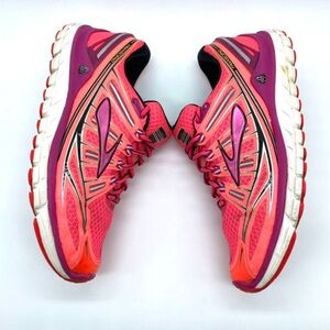 Brooks Transcend Ultimate Ride Running Shoes  Womens Size 9.5 (B)  Pink  Low Top
